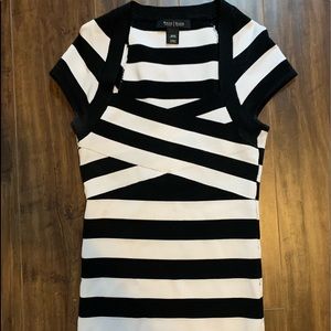 White House Black Market striped top
